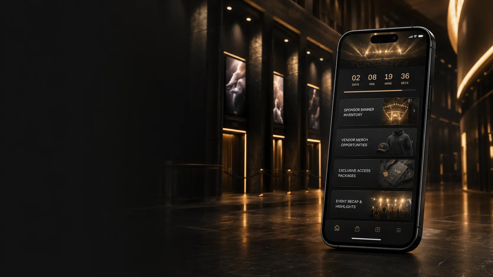 Rivalry Commerce deployment experience shown on a mobile device
