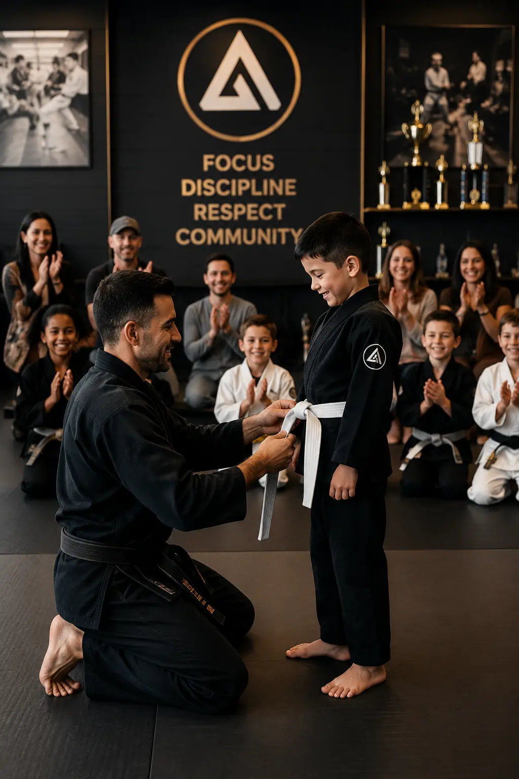 Martial arts academy training environment
