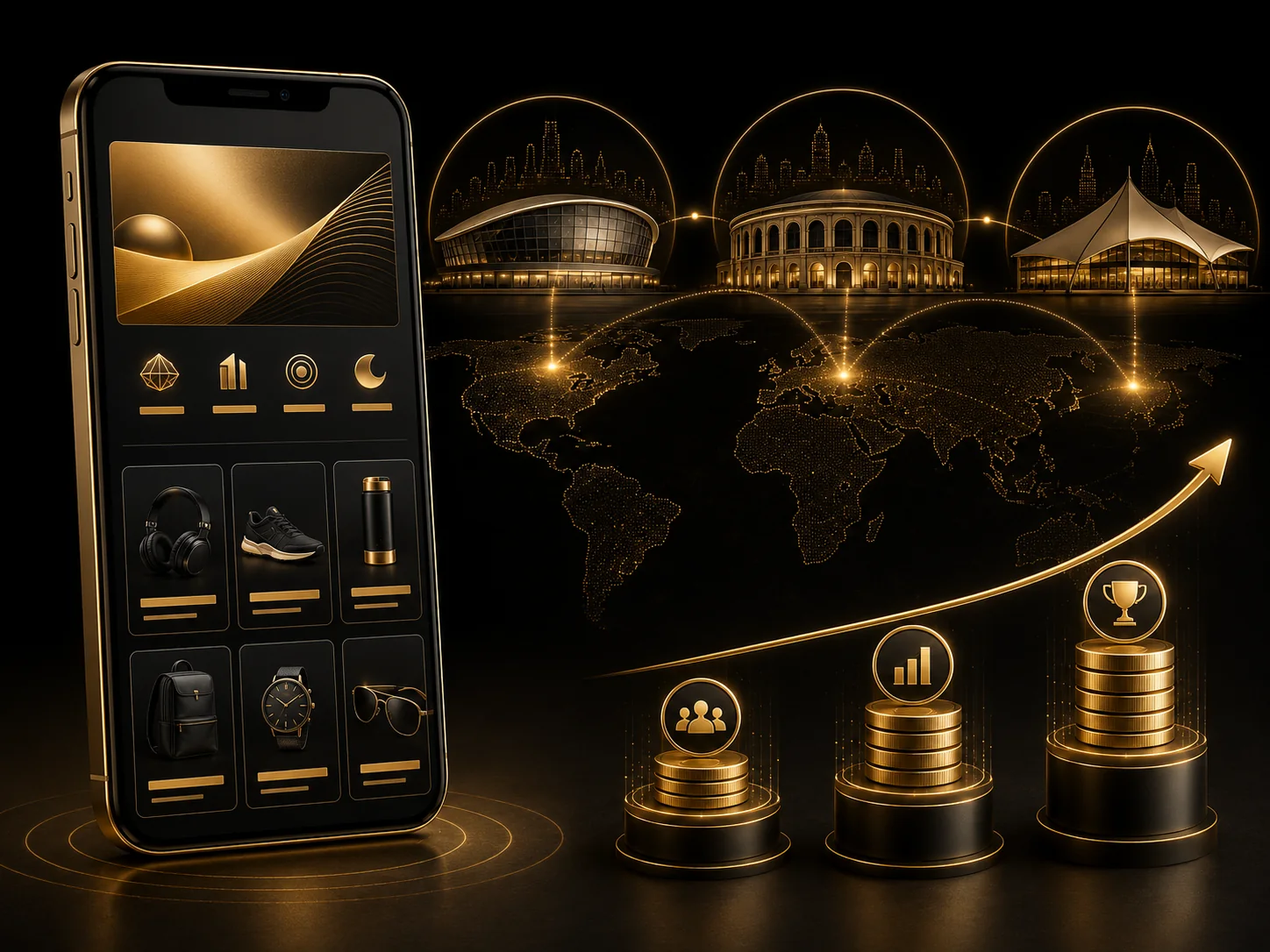 Live event stage and sponsor value