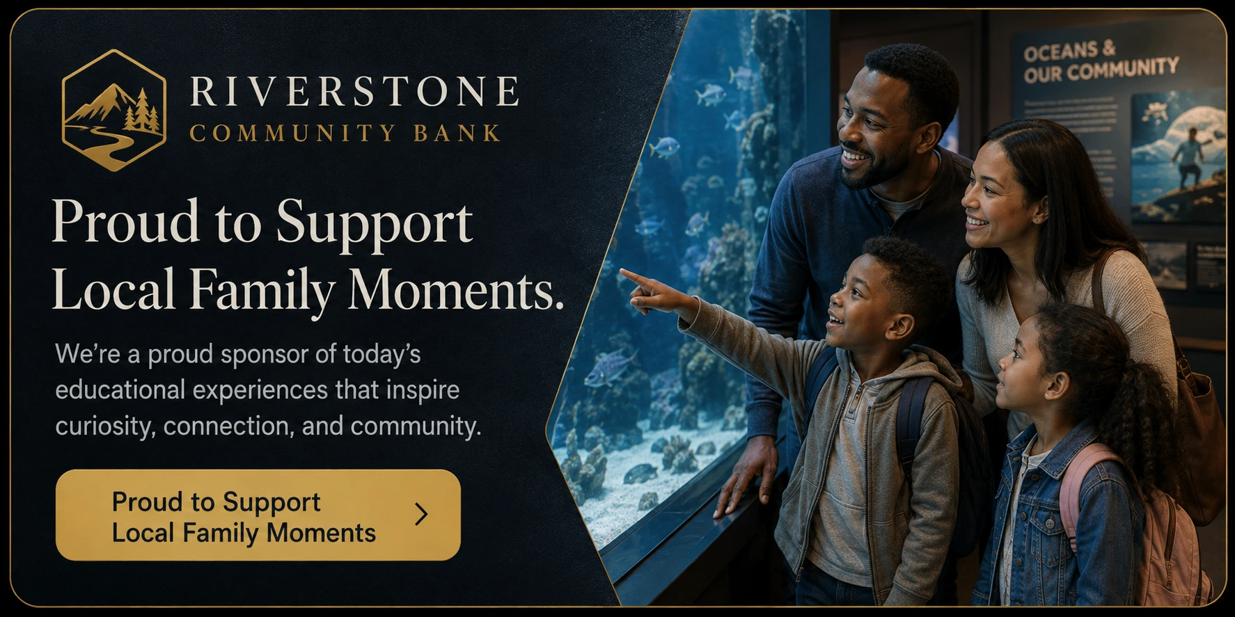 Premium sponsor banner example