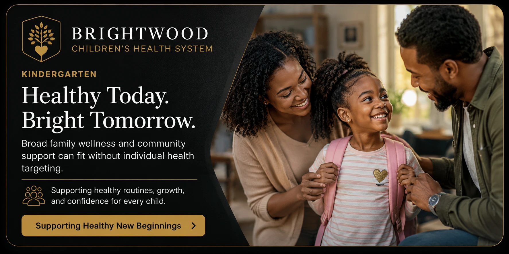 Premium sponsor banner example