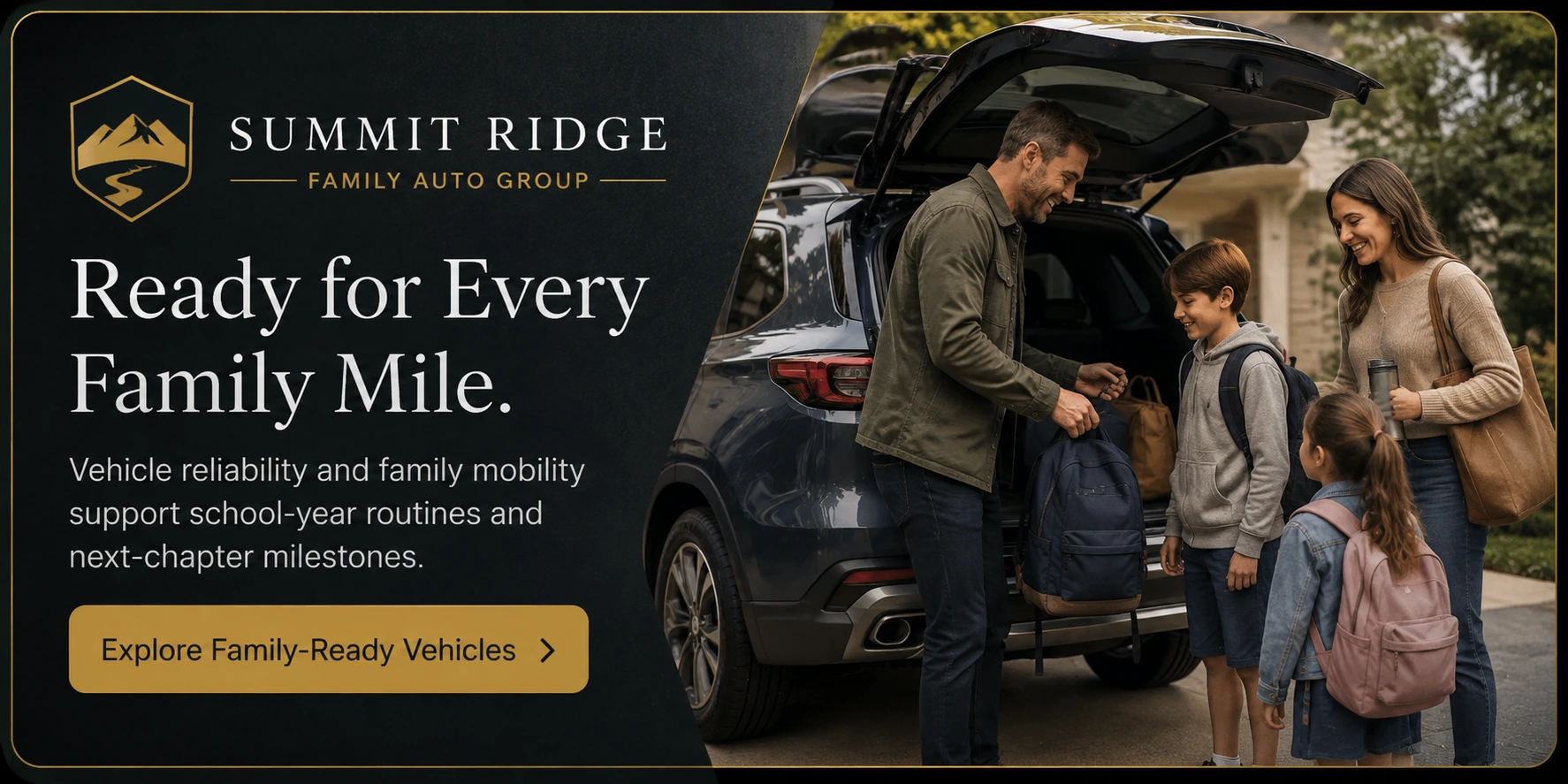 Premium sponsor banner example
