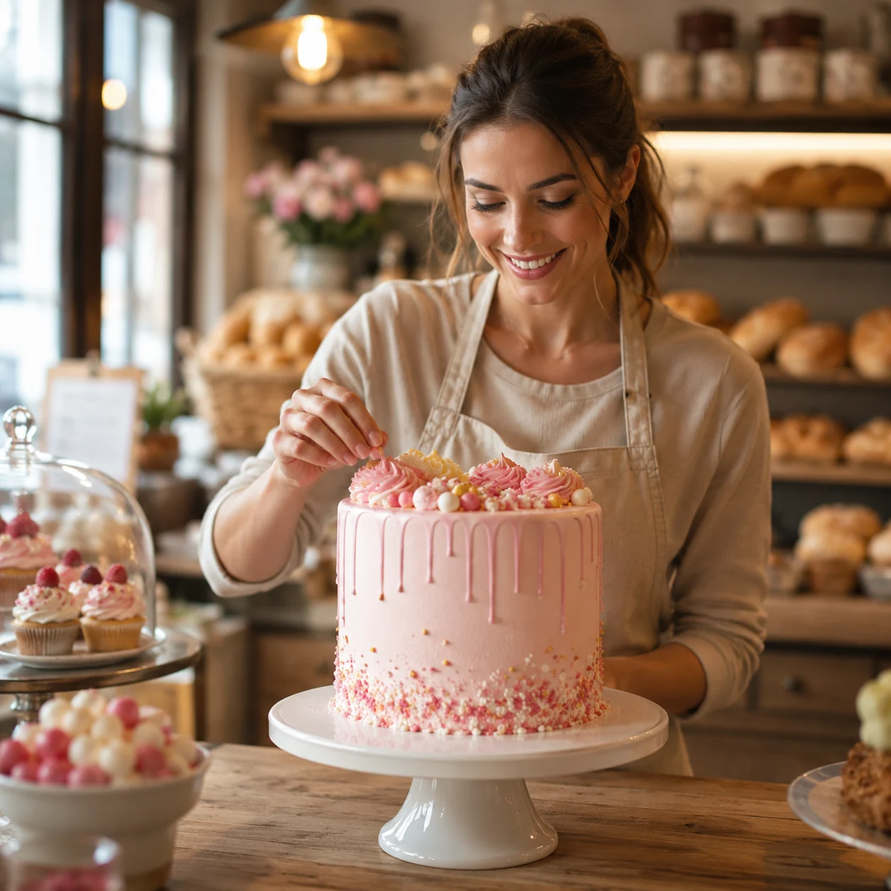 Local bakery and celebration cake category example