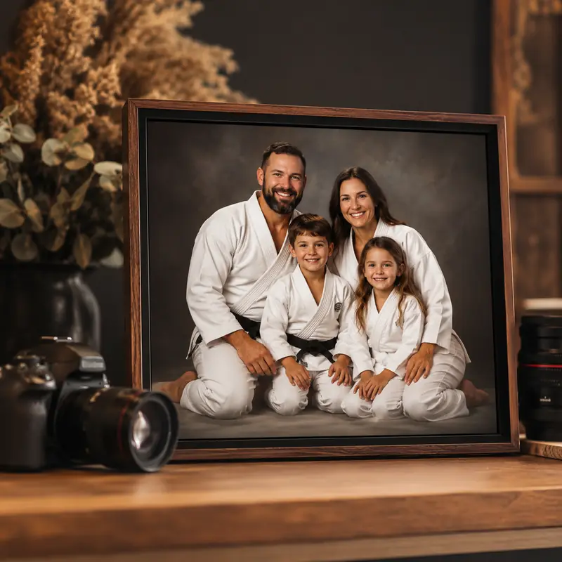 Professional family portrait and print category example