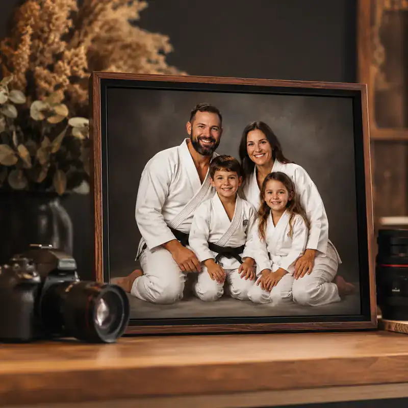Professional family portrait and print category example