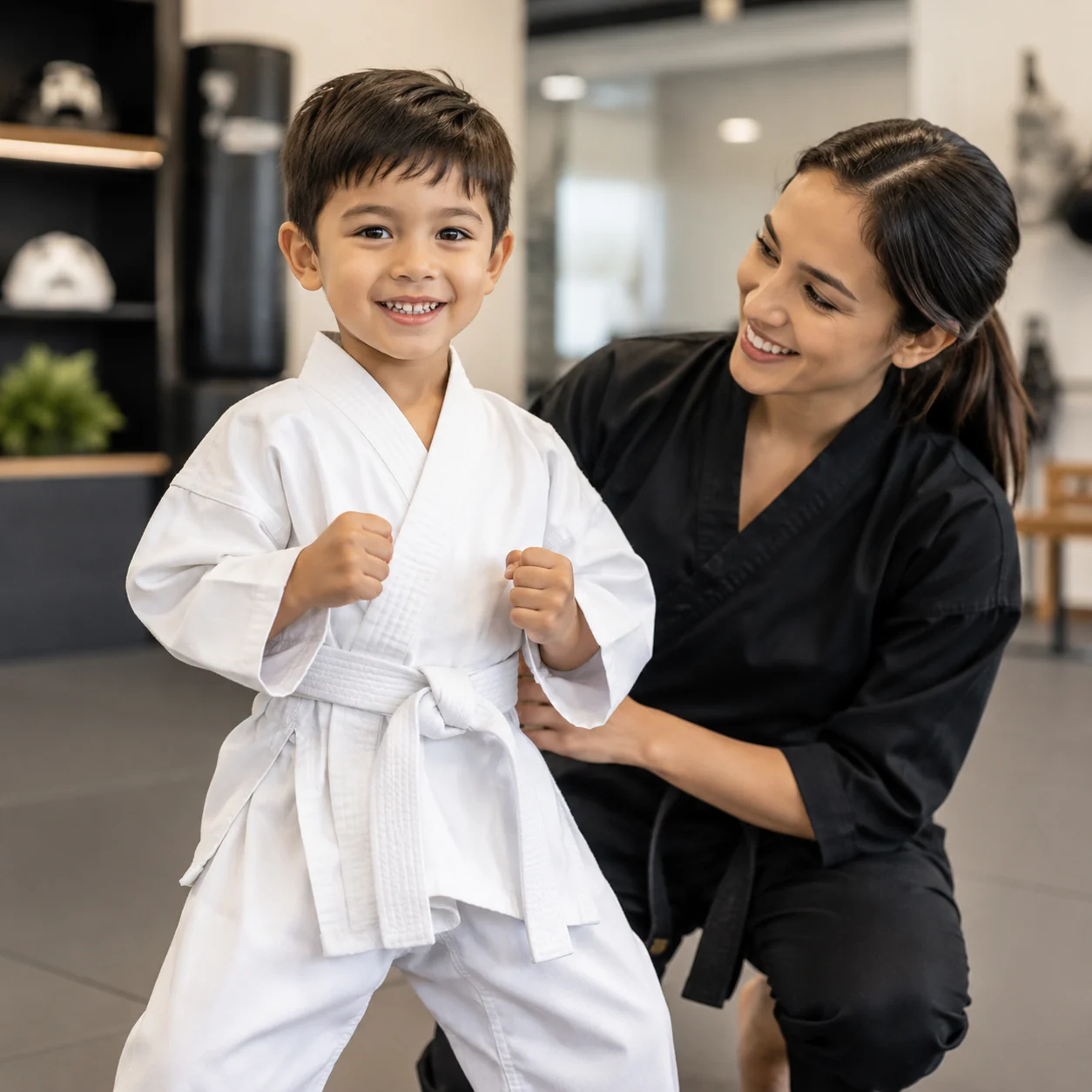 Martial arts academy category example