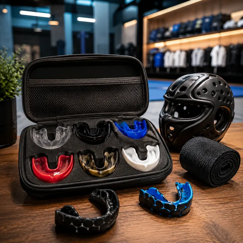 Custom athletic mouthguard vendor category example