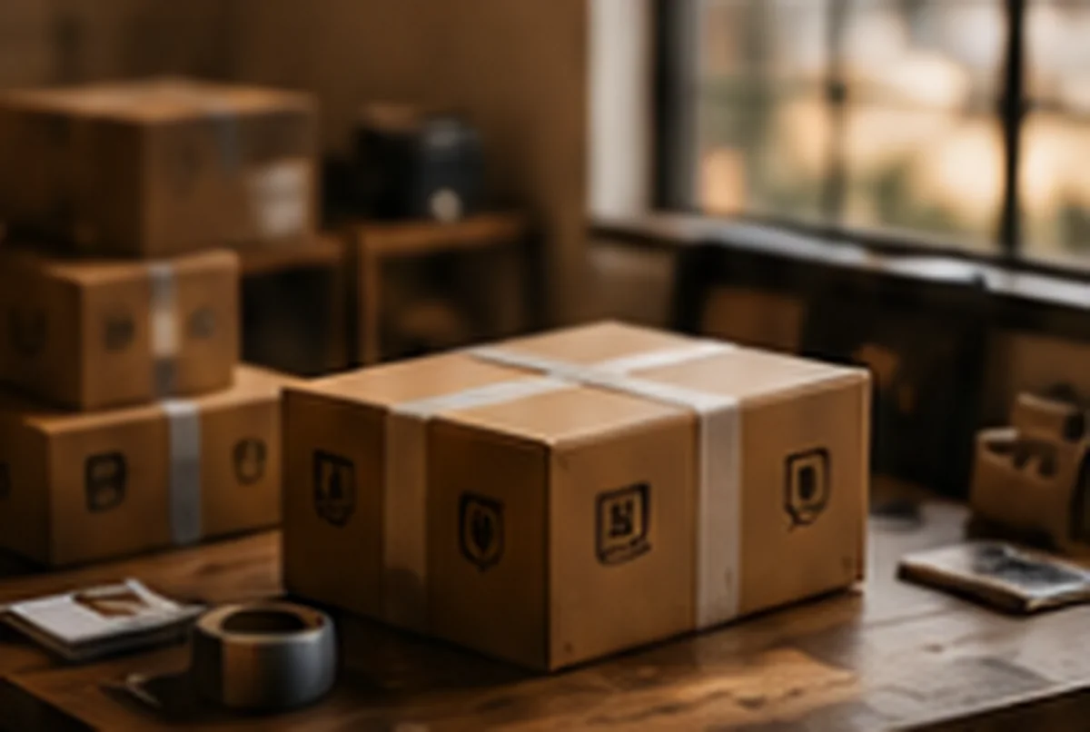 Vendor preparing and fulfilling customer orders